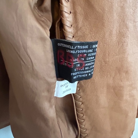 Danier Western Style Leather jacket, Size 20, XL - Picture 9 of 11